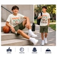 thumbnail image 7 of Quad Seven Boys Activewear Set – 2 Piece Athletic Basketball Shirt and Gym Shorts, Lightweight Breathable Sports Outfit for Boys, 7 of 7