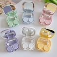 thumbnail image 5 of Blue Portable Contact Lens Case Travel Kit, For Daily Outdoor Office Use, 5 of 5