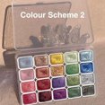 thumbnail image 1 of Haoan 20 Couleurs de Pigment Aquarelle Solide Nacré, 1 of 1