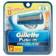Gillette Fusion5 ProGlide Men's Razor Blades 12 Refills