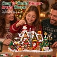 thumbnail image 4 of Mesemi Advent Calendar 2026 for Kids, Christmas 24 Day Advent Calendar, 1750Pcs Gingerbread House Building Blocks, Christmas Holiday Gift for Boys Girls, 4 of 10