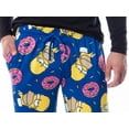 thumbnail image 4 of The Simpsons Mens' Homer Sprinkles Donuts Sleep Pajama Jogger Pants, 4 of 7
