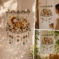 thumbnail image 3 of Luckky Cat Stained Glass Suncatcher Wind Chime,Bohemian Crystal Metal Hanging Pendant Ornament,Color Light Catching Window Decor,Ideal Holiday Gift for Cat Lovers, 3 of 6