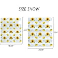 thumbnail image 3 of Coolnut Mailbox Covers Magnetic Standard Size Sunflower and Leaf Hearts Seasonal Mail Wraps for Home Outdoor Decor, 25.4"x20.78", 3 of 5