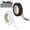 Black+White, variant on Iron  Hemming Tape, 4/5 Inch x 33 Yards No Sew Hemming Tape, Lightweight Fabric Adhesive Tape,  Witchery Tape Hem Tape for Curtain, Pants, Dresses, Clothes(Black)