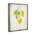 thumbnail image 3 of Stupell Le Citrons Lemon Fruits Rustic Food & Beverage Painting Gray Floater Framed Art Print Wall Art, 3 of 9