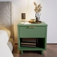 thumbnail image 2 of Manhattan Comfort Granville Engineered Wood Nightstand 1.0 in Sage Green, 2 of 11