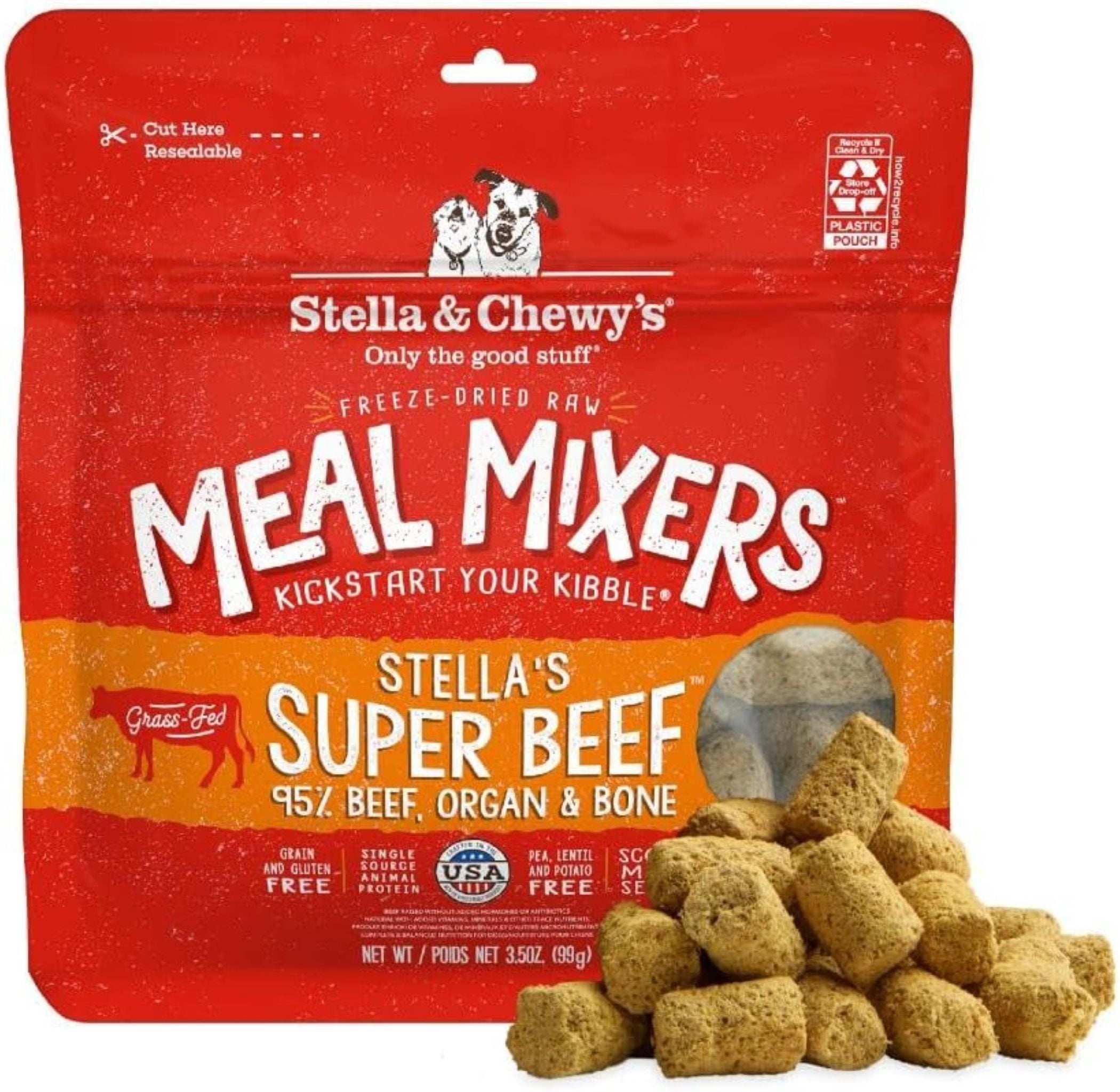 Stella & Chewy's Freeze-Dried Raw Meal Mixers Dog Food Topper