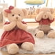 thumbnail image 2 of Oso de peluche con cuadros para niños y niñas, Peluches para parejas, El mejor regalo de cumpleaños y Navidad, Mantequilla rellena Kawaii, Everthe, Cálido, 45 cm, 2 piezas por juego, 2 of 5
