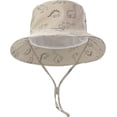 thumbnail image 2 of Dinosaur Baby Boys Sun Hat Cotton Toddler Girls Bucket Hats Summer Sun Protect Cap for Kids Khaki 6-12 Months, 2 of 5