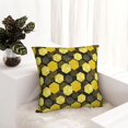 thumbnail image 5 of Wukai Geometric Pattern with Bee Premium Polyester Fleece Pillow Covers with Hidden Zipper Closure,Luxuriously Soft and Durable-26"x26", 5 of 7