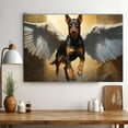 thumbnail image 3 of Doberman Pinscher Gift - Cat or Dog Pet Loss Gift for a Grieving Friend - Pet Remembrance Gift and Sympathy Photo Keepsake, wall paper, kitchen wall décor, 3 of 4