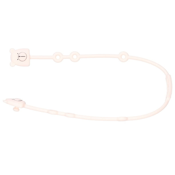 Clip lindo para chupete, chupete de silicona de dibujos animados para bebé, Clip para chupete para bebé, funcionalidad versátil