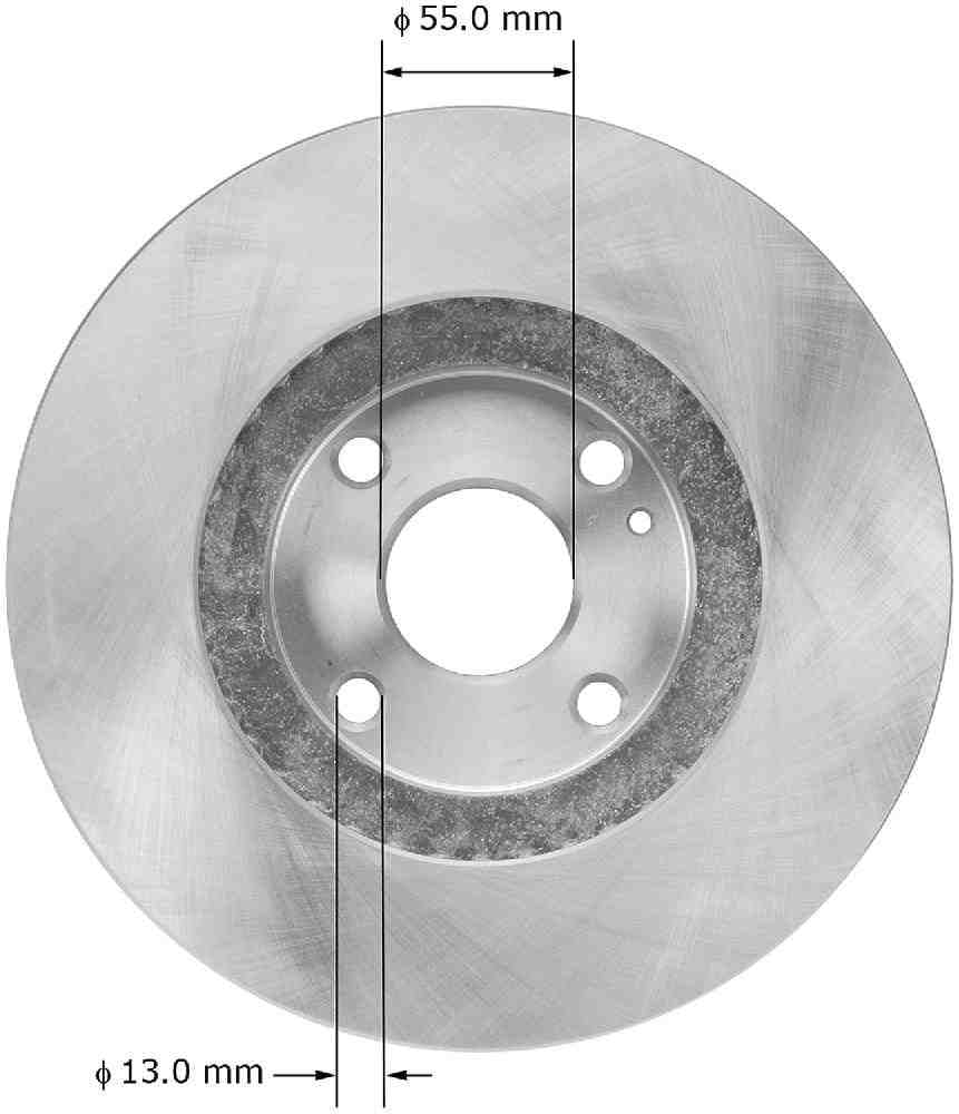 Bendix PRT5887 Premium Brake Rotor