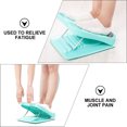 thumbnail image 2 of AURARMLET 1Pc Foldable Adjustable Blue ABS Foot Calf Incline for Home Fitness, 2 of 5