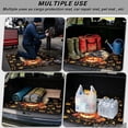 thumbnail image 3 of HUISEFOR Witch Cat Pumpkin Car Trunk Mat 29" x 39" Halloween Decor Cargo Mat Rear Trunk Liner Non-Slip Cars Accessories Universal Fit for Most Cars SUV, 3 of 7