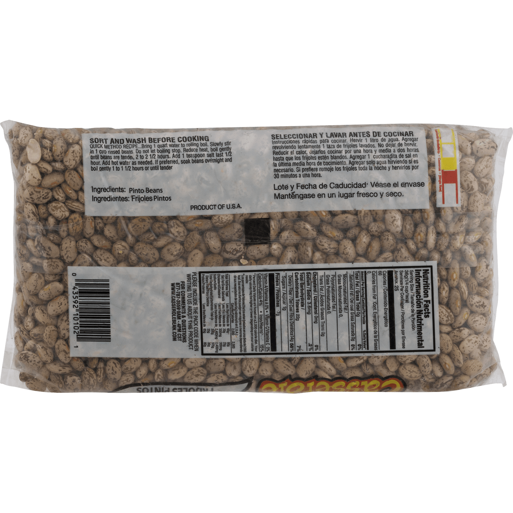 Casserole Pinto Beans 32oz Walmart Com Walmart Com