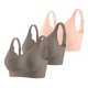 thumbnail image 1 of Brasier conjunto de 3 Piezas de Sujetador Deportivo sin Costuras y Cómodo para Mujer, con Soporte Ajustable, para Uso En Casa, Ocio y Entrenamiento Durante Toda La Temporada. Grande, 1 of 4