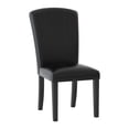 thumbnail image 5 of Contemporary Style 6pc Set Genuine Marble Top Table 4 Chairs Bench Dark Espresso Finish Dining Room Furniture, 5 of 6