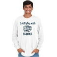 thumbnail image 5 of Play With Blocks Car Engine Mechanic Long Sleeve TShirt Men Women Brisco Brands M, 5 of 6