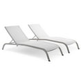 thumbnail image 2 of Savannah Outdoor Patio Mesh Chaise Lounge Set of 2-EEI-4005, 2 of 5