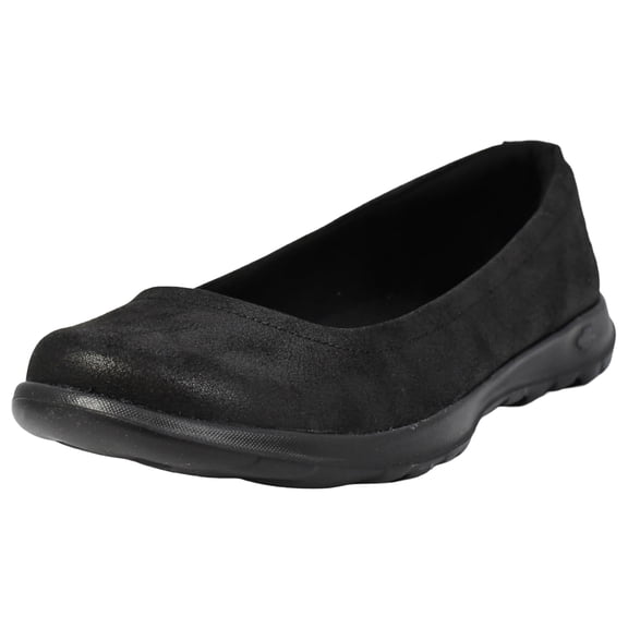 Skechers Go Walk Lite Gem Walking Shoes for Women with Memory Foam Insole Slip on Design Lightweight Flexible Outsole Casual Comfort Footwear