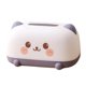 thumbnail image 1 of Funda para caja de pañuelos, porta pañuelos faciales, adorable y creativo soporte para servilletas de mesa. Púrpura, 1 of 9