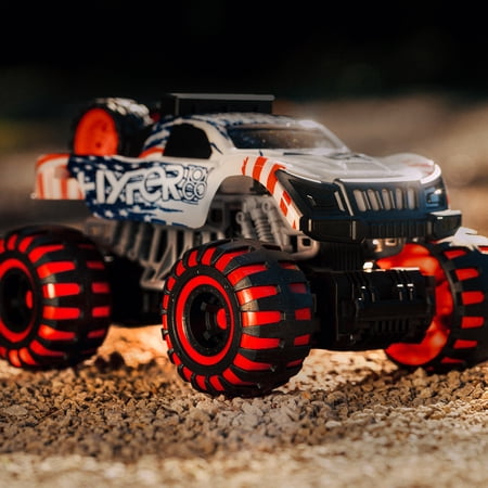 HYPER TOY COMPANY, MINI LED REMOTE CONTROL MONSTER TRUCK