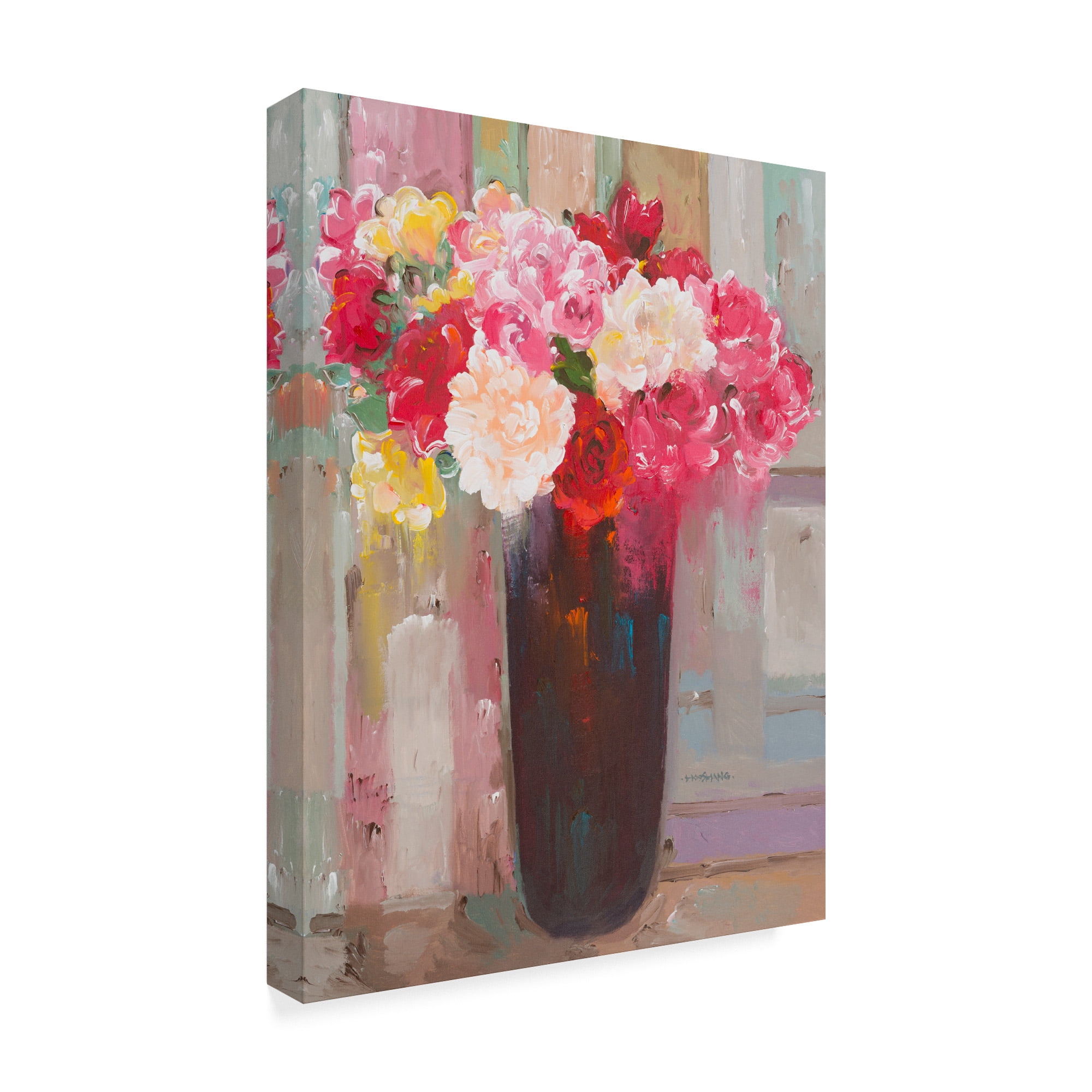 Trademark Fine Art 'Love In Bloom' Canvas Art by Hooshang Khorasani