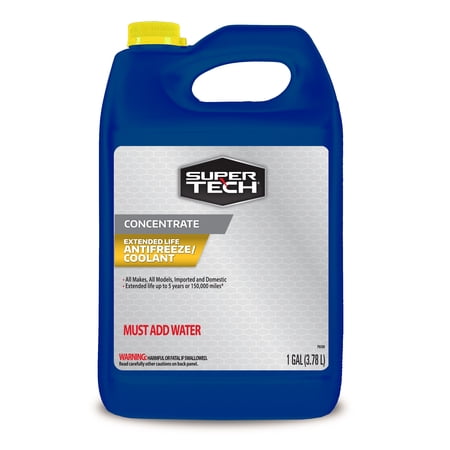 Super Tech Extended Life Concentrate Antifreeze/Coolant, 1-gal