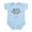 Sky Blue, variant on CafePress - Play Hockey Like My Brother Body Suit - Baby Light Bodysuit, Size Newborn - 24 Months