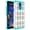 Pineapple, variant on LG K40 Case, KAESAR Hybrid Dual Layer Graphic PU Leather Colorful TPU Fashion Protective Cover Armor Case for LG K40 (Pineapple)