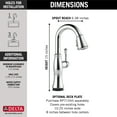 thumbnail image 7 of Delta 9997T-Dst Cassidy Pull-Down Bar/Prep Faucet - Bronze, 7 of 7