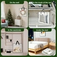 thumbnail image 3 of Yalumo 5 Pack Wreath Storage Container, 26 Inch Clear Christmas Garland Wreath Storage Bag Heavy Duty with Handles and Zipper, Holiday Decorations Organizer for College Dorm Moving Bedding Storage, 3 of 7
