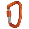 thumbnail image 1 of Shengshi Carabiner Clip D-Ring Locking Durable Strong and Light Large Carabiners Clip for Outdoor Camping Orange, 1 of 6