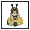 FONTA 11CT Printed Partial Cross Stitch Craft Rabbit Artwork DIY Decor (SZX-C430)