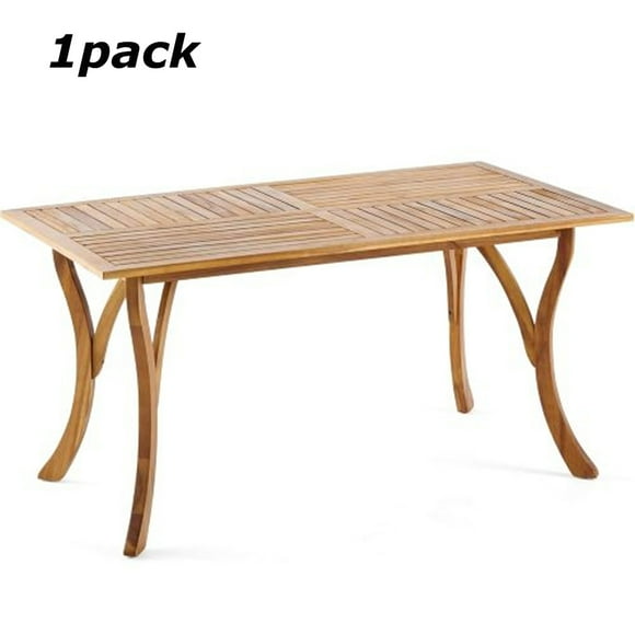 Inviting Acacia Wood Breakfast Nook Table Start Your Day Right