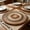 B, variant on Dpityserensio 6 Pack Ombre Woven Placemats, Round Heat Resistant Handmade Table Mats, Boho Dining Decor Gradient Color Designs for Home Kitchen And Restaurant Use