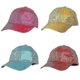 thumbnail image 2 of Gorras de béisbol con lentejuelas brillantes para hombre y mujer, ajustables, para fiestas al aire libre, color rosa, 2 of 5