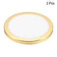 thumbnail image 3 of Unique Bargains 3.5 Inch Inner Dia. Lampshade Diffuser, 2 Pieces Dustproof Dust Protection Cover Acrylic Board for Barrel Lamp Shade, 3 of 6