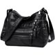thumbnail image 4 of Bolsos de hombro de cuero suave para mujer de alta calidad, clase multicapa, 4 of 5