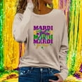 thumbnail image 4 of Xuyuer Carnival Womens Long Sleeve Shirts Fall Outfits 2025 Tops Fashion Clothing Crewneck Tee Blouses, 4 of 5