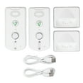 thumbnail image 2 of 2 Way Voice Intercom, Voice Activated Home Intercom System Practical  for Elderly for Nursery Black,White, 2 of 7