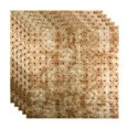 thumbnail image 1 of FASÄDE Miniquattro Decorative Vinyl 2ft x 2ft Lay in Ceiling Panel in Bermuda Bronze (5 Pack), 1 of 5
