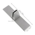 thumbnail image 2 of Masteelf Screen Partition Clip .00X7.00X5.00CM Silver, 2 of 8