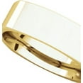 thumbnail image 4 of 6mm Square Comfort Fit Band in 14k Yellow Gold - Size 10, 4 of 7