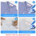 thumbnail image 6 of GREENCYCLE 6PK Compatible for Brother TZ TZe TZe-FA3R TZ-FA3R TZeFA3R TZFA3R Red on White Fabric Iron-on Label Tape 12mm 3m use in PT-D210 PT-D400 PT-D600 Label Maker, 6 of 8