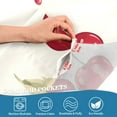 thumbnail image 3 of Yayeee Kitchen Curtains Tier Pair Light Filtering 27"x36" Rod Pocket Short Cafe Window Panel, Red Cherry, 3 of 7
