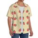 thumbnail image 2 of Fotbe Strawberries Camisa Estampada de Manga Corta para Hombre, Casual de Verano, Estilo Playero, Sin Arrugas-Large, 2 of 5