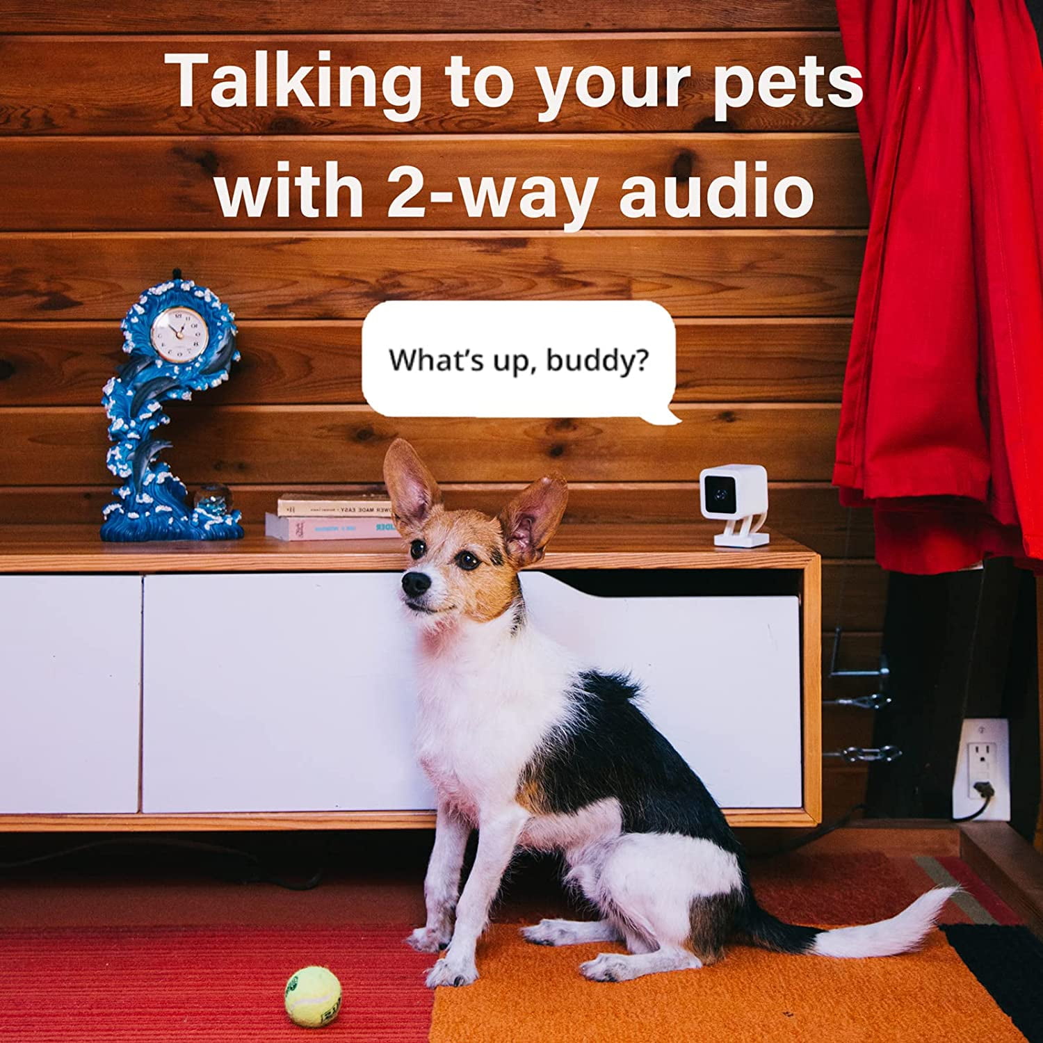 Wyze Cam v3 Pet Camera for Cats Dogs 1080p Color Night Vision Motion Sound Detection Indoor Outdoor Puppy Cam Home Security Camera Walmart